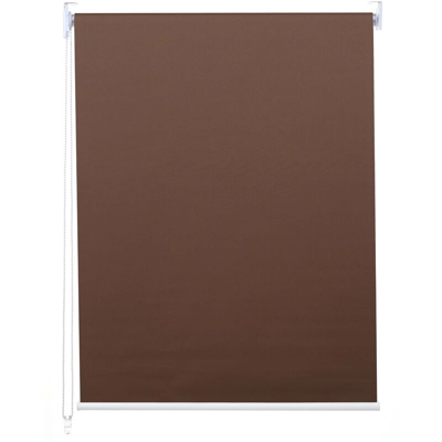 Tenda opaca avvolgibile per finestra HWC-D52 100x160cm marrone - MENDLER