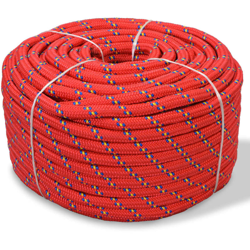 Corda Nautica in Polipropilene 10 mm 50 m Rosso - ASUPERMALL características