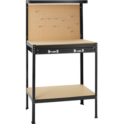 Banco da lavoro con cassetto - tavolo da lavoro, banco da falegname, banco da lavoro officina - 81 x 41 x 145 cm - TECTAKE características