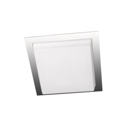 NAIDA NAIDA - Plafoniera - quadrata 40 cm policarbonato bianco e bordo cromo - MASSIVE características