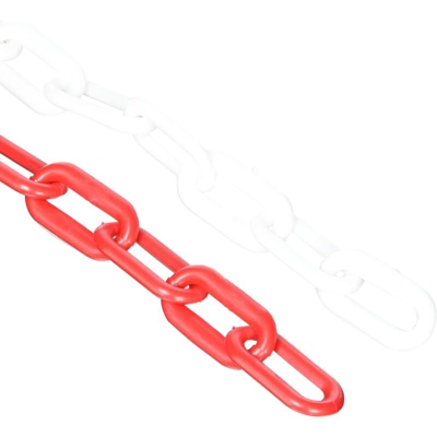 S21 segnalazione ac-008-b5 – Catena Plastica Maglia, quarzo, 80 mm, colore: bianco/rosso - S21 SEÑALIZACIÓN