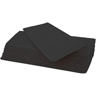 Tappetini per scale autoadesivi rettangolari HWC-G49 15 pezzi 65x25cm antracite - MENDLER