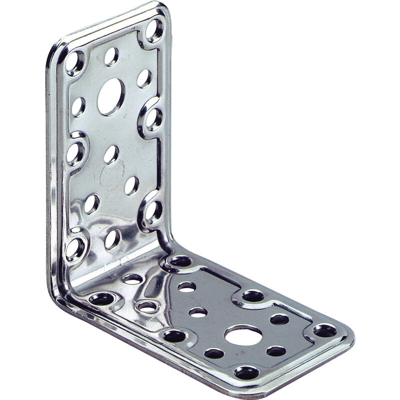 Piastra Inox Angol .Art.771 Mm.50X80X80 - ALDEGHI LUIGI