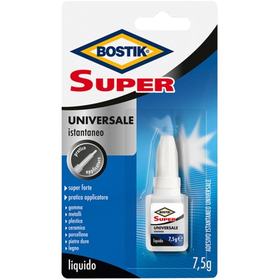 12 PZ Di BOSTIK SUPER UNIVERSALE 7,5 GR. - UHU BOSTIK