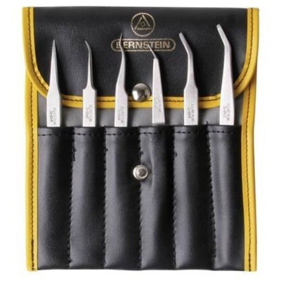 Bernstein 5-050 Kit di pinzette 6 parti