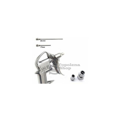 Tp - Pistola Per Compressore Soffiaggio Aria Con Accessori