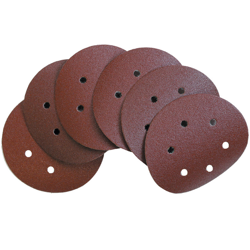 100 PZ Di DISCHI ABRAS. VELCRATI 6 FORI MM.150 GR.150 - NASTROFLEX en oferta