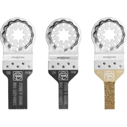 Kit di accessori per multiutensile Combo Starlock MINI CUT 35222967090 3 pz. - Fein características
