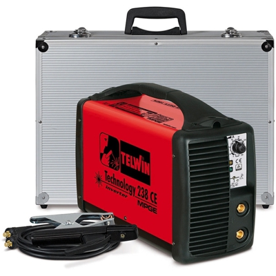 Saldatrice inverter Telwin Technology 238 CE con valigetta in alluminio