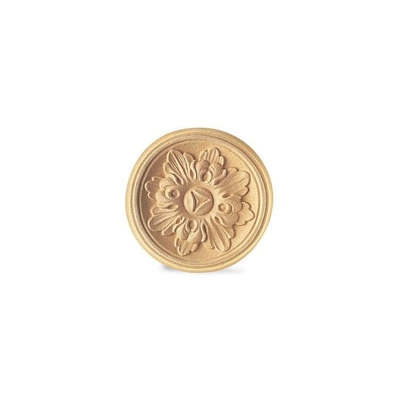 Fregio in pasta di legno diam.108mm per arredo e restauro 4145T - SICASHOP