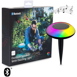 Segnapasso LED Smart Bluetooth con Picchetto e Altoparlante RGBW 5W RGBW - LEDKIA características