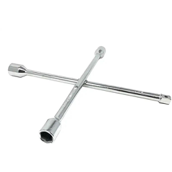 Girabacchino Chiave a Croce in Acciaio Per Ruote Auto 17-19-21 mm Attacco 1/2 - LGVSHOPPING en oferta