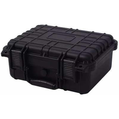 Custodia Protettiva per Attrezzature 35x29,5x15 cm Nera - ASUPERMALL
