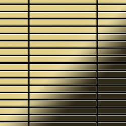 Mosaico metallo solido Ottone laminato oro spesso 1,6 mm ALLOY Linear-BM precio