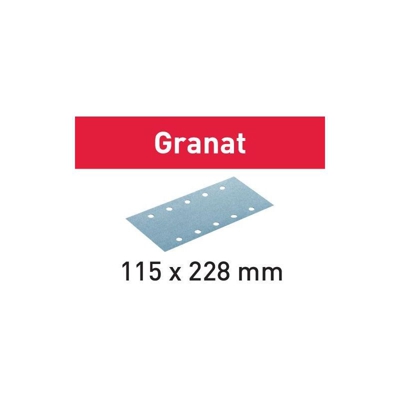 Festool Foglio abrasivo STF 115X228 P60 GR/50 Granat - 498945