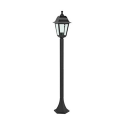 Lampioncino Zeus nero 1 metro IP44 da giardino 1 x E27 - NOVA LINE precio