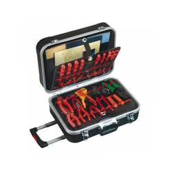 Valigia Porta Utensili In Abs Con Carrello - FERVI en oferta