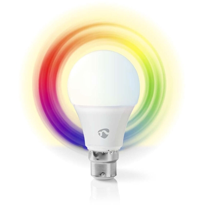 Nedis Lampadina LED smart Wi-Fi | Luca bianca da calda a fredda | B22 NE550672292