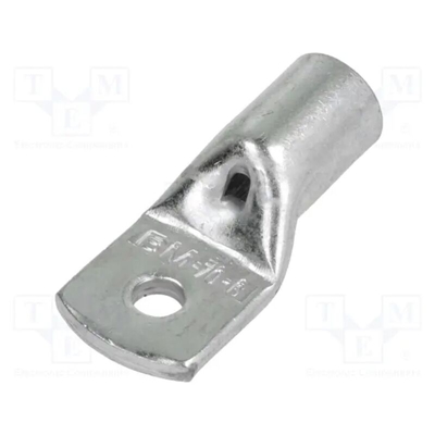 Terminale ad anello a tubo M6 50÷70mm2 da crimpare stagnato - BMM 01931