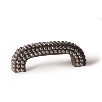 Maniglia in stile decorativo, Legno, Quercia, 96 mm interasse. Marchio REI