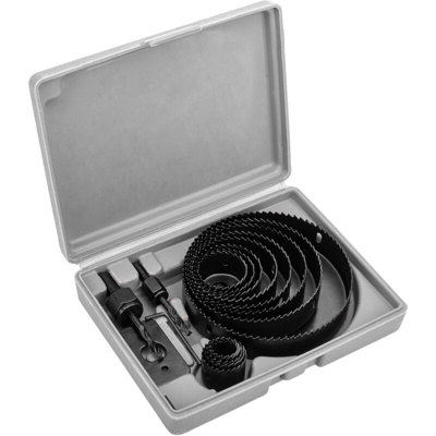 PrimeMatik - Cassetta da 13 sega a tazza punta di trapano mandrino chiave esagonale strumento 21 24 27 30 34 44 48 51 64 76 89 102 127 mm