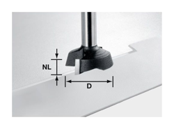 Festool Fresa piana S8 HW OFK características