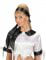 Fascia nera satinata per donna en oferta