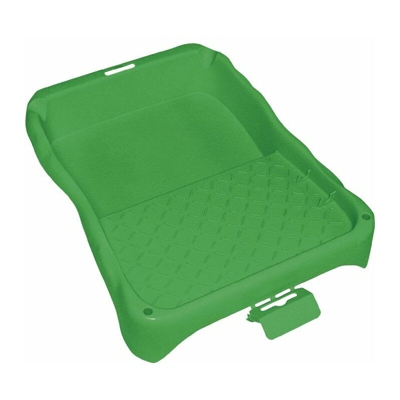 Quality Brand - Vasca laccata ERGOLINA L360xB270xH35mm verde PP resistente ai solventi
