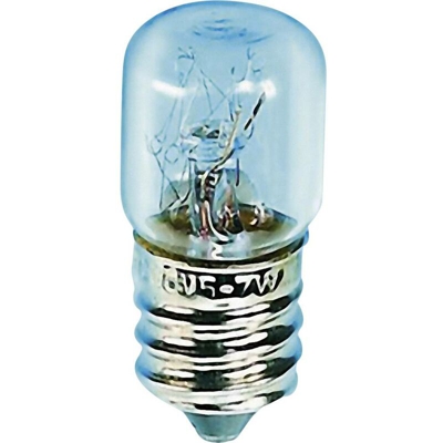 Mini lampadina tubolare Barthelme 00132402 Potenza: 2 W Trasparente