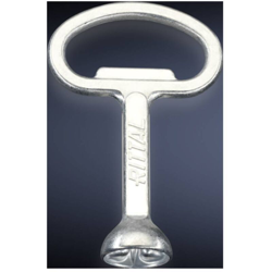 Rittal HD 2549600 Chiave per armadi di comando Doppio pettine Acciaio 1 pz. características