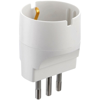 Electraline 3pmark - ADATTATORE SCHUKO 16A BIANCO FIG.9