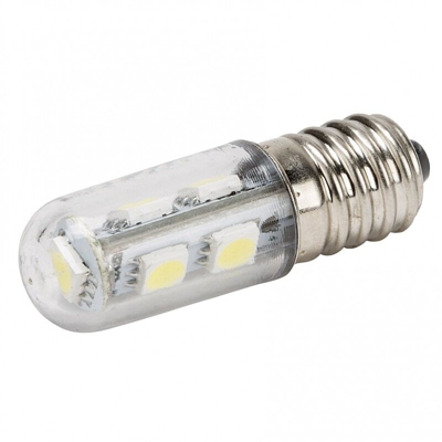 Lampadina a LED E14 Ciottolo 48Mm Largo 1W 100Lm 30.000H | Bianco Caldo (CA-PEB-E14-1W-CW) - GREENICE