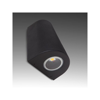 Applique a LED IP54 2X3W 600Lm 30.000H Luna | Bianco Caldo (MDW18-2-WW) - GREENICE