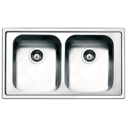 Lavello LPE862 2 Vasche Dimensioni 34 x 40 cm Inox Serie Aurora características