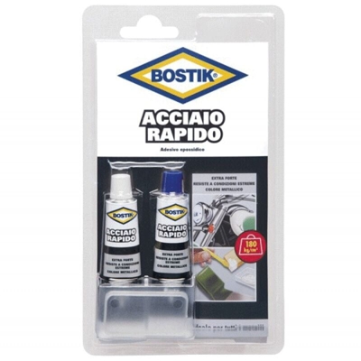 Bostik Acciaio Rapido 30 Grammi
