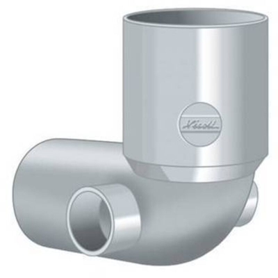 Curva Wc Con 2 Attacchi Laterali D. 100-40-40 - NICOL