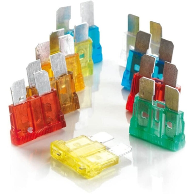 Set 10 Fusibili Bilama Ampere Assortiti - BOTTARI