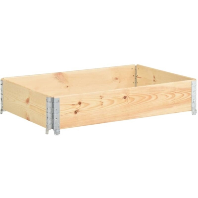 Vidaxl - Collare per Pallet 50x100 cm in Legno Massello di Pino