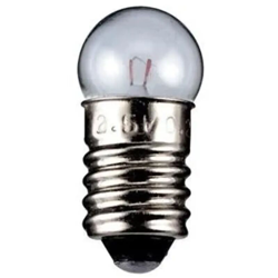 Goobay - lampadina globulare chiara 2,40 watt 6 volt CE E10 trasparente wnt 9581 características