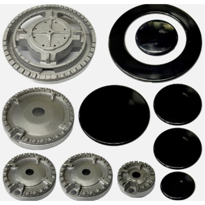 Ariston Smeg Glem Gas Kit Spartifiamma Cucina 5 Fuochi + 4 Bruciatori S 235-234 - EUROSTORE07