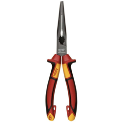 Pinza a becchi lunghi isolati VDE 205 mm MILWAUKEE 493246454564 precio