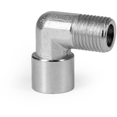 Wiltec - Adattatore 90° per aerografo 12,91 mm (1/4') IG/AG per compressore AS189/AS196/AF186