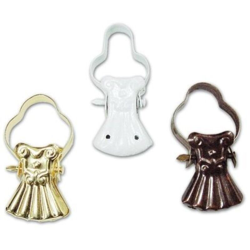 Pinza Pinzettone per Tende mod. Barocco colore Ottonato conf. 100 Pz - MINUTEX características