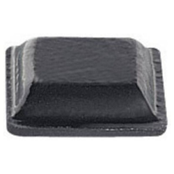 PB Fastener Piedino autoadesivo BS-20-BK-R-11 (L x A) 10.2 mm x 2.5 mm PU Nero Contenuto 11 pz. características