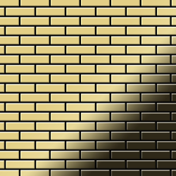 Mosaico metallo solido Ottone laminato oro spesso 1,6 mm PK-BM - Alloy características