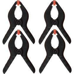 4 Mini morsetti a molla 19-2S ampiezza serraggio:30 mm sporgenza:35 mm - DONAU ELEKTRONIK en oferta