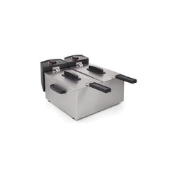 Double Fryer Friggitrice Doppia 2x3 Litri Colore Silver características
