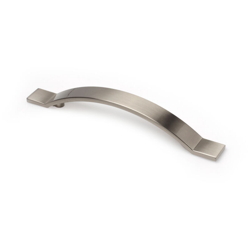 REI - Maniglia stile contemporaneo, Zama, Nichel Satinato, 128mm interasse. Marchio precio