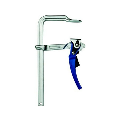 Clamp Tutto Acciaio Leva Capacità Di Serraggio: 600 Mm, Gamma Forum 120 Mm, Scorrevole Rail Forum 25,0 X 12,0 Millimetri