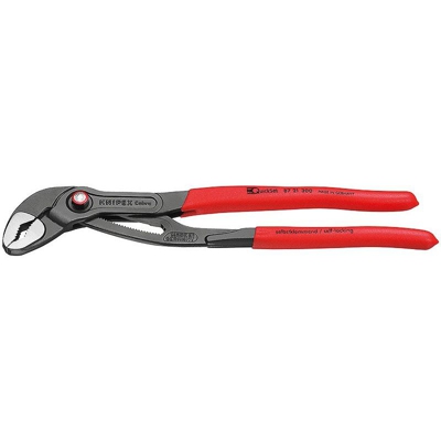 Knipex KNIPEX Cobra QuickSet Pinza regolabile di nuova generazione per tubi e dadi 300 mm - 87 21 300 SB
